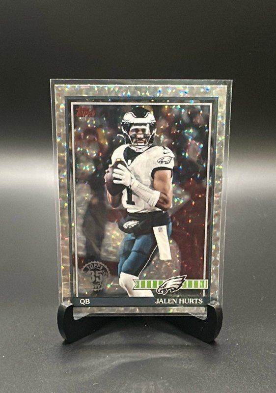 2026 Topps Flagship #91TF-43 Jalen Hurts 1991 Topps Football Crackle