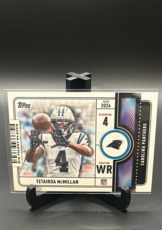 2026 Topps Flagship #BTP-1 Tetairoa McMillan Big Ticket Players