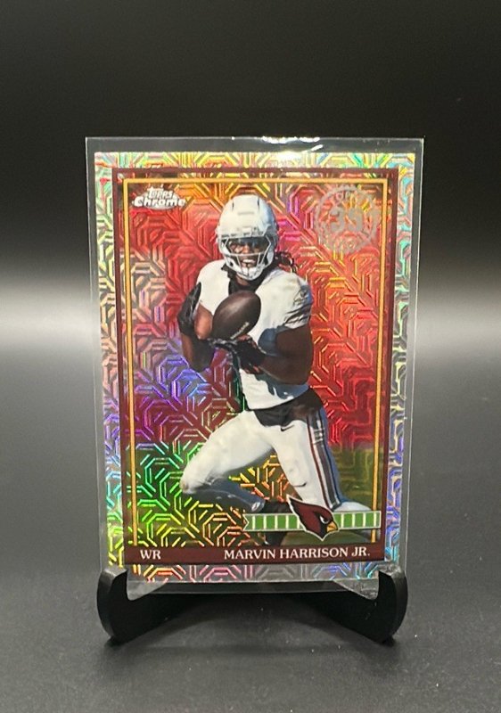2026 Topps Flagship #91TC-1 Marvin Harrison Jr. 1991 Topps Football Chrome