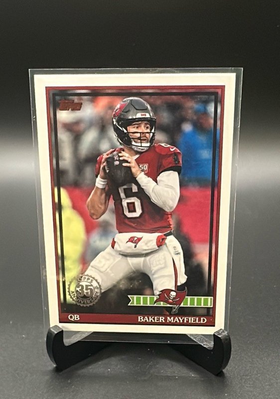2026 Topps Flagship #91TF-32 Baker Mayfield 1991 Topps Football