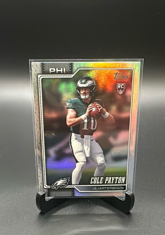 2026 Topps Flagship #307 Cole Payton Rainbow Foil