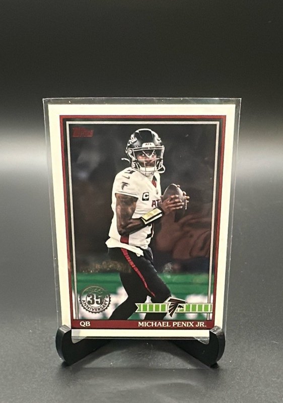 2026 Topps Flagship #91TF-4 Michael Penix Jr. 1991 Topps Football