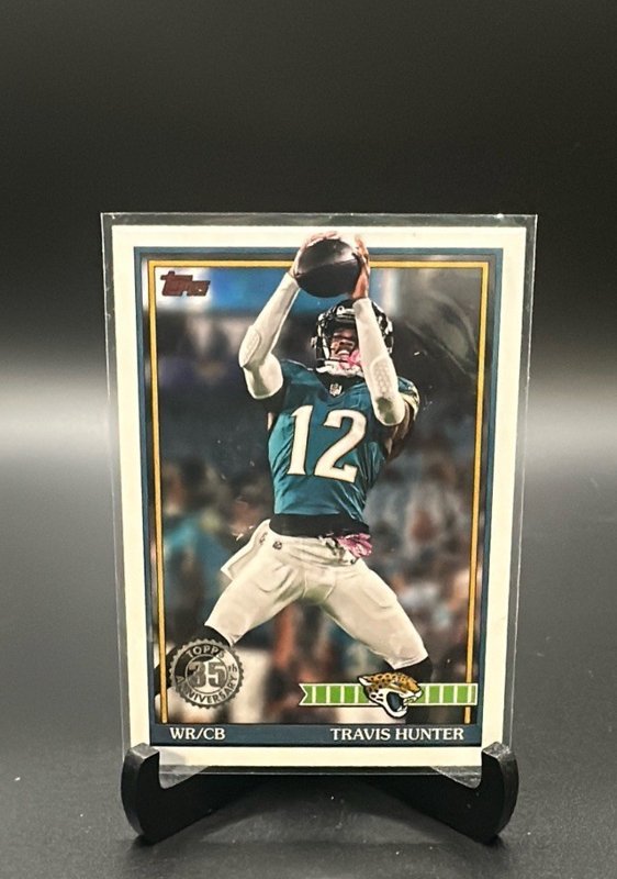 2026 Topps Flagship #91TF-2 Travis Hunter 1991 Topps Football