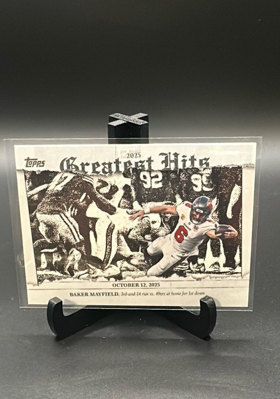 2026 Topps Flagship #25GH-BM Baker Mayfield 2025 Greatest Hits
