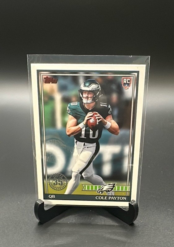 2026 Topps Flagship #91TR-7 Cole Payton 1991 Topps Football Rookies