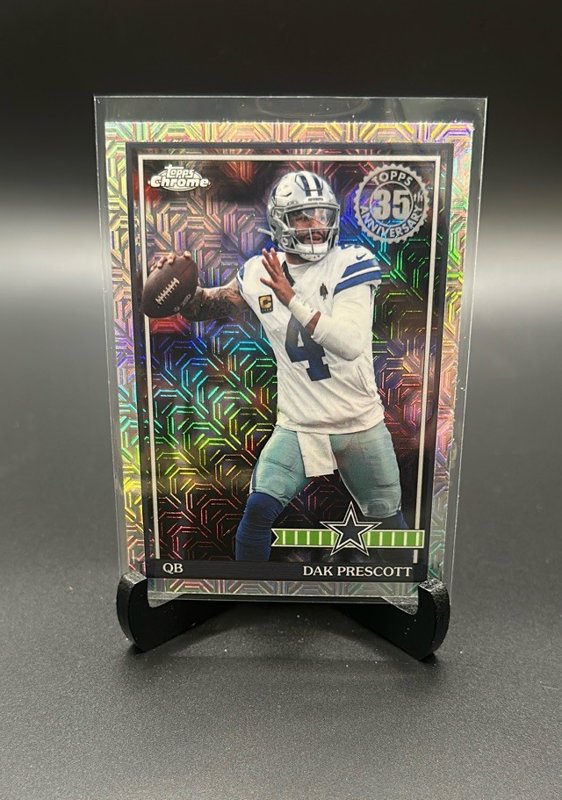 2026 Topps Flagship #91TC-28 Dak Prescott 1991 Topps Football Chrome
