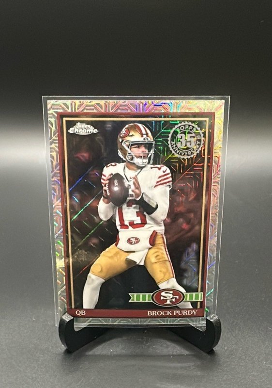 2026 Topps Flagship #91TC-3 Brock Purdy 1991 Topps Football Chrome