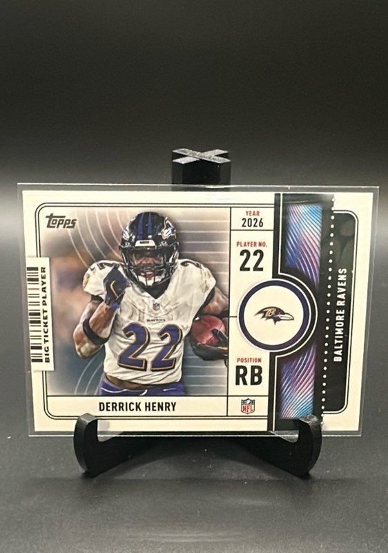 2026 Topps Flagship #BTP-5 Derrick Henry Big Ticket Players