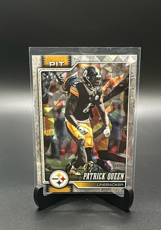 2026 Topps Flagship #176 Patrick Queen Diamante Foil