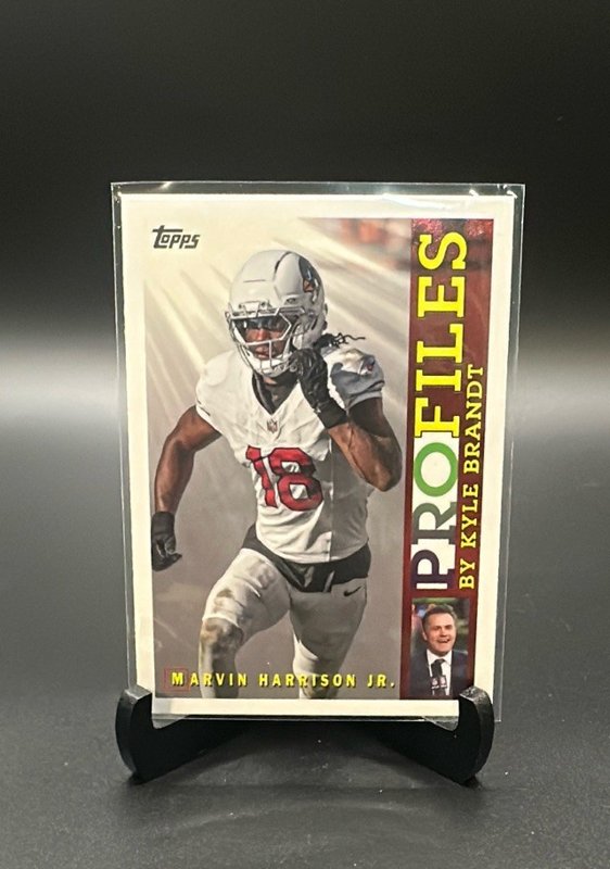 2026 Topps Flagship #TP-1 Marvin Harrison Jr. Topps Profiles