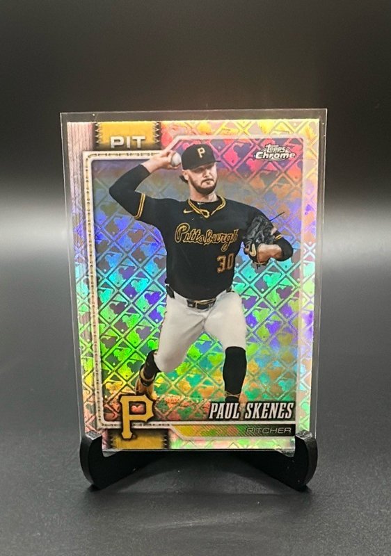 2026 Topps Chrome Logofractor Edition #150 Paul Skenes
