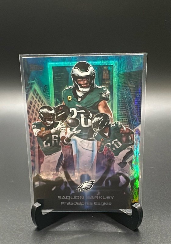 2026 Topps Flagship #BM-12 Saquon Barkley Billboard Material