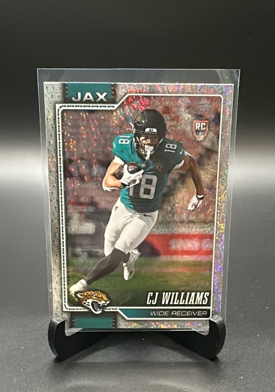 2026 Topps Flagship #394 C.J. Williams Holo Foil