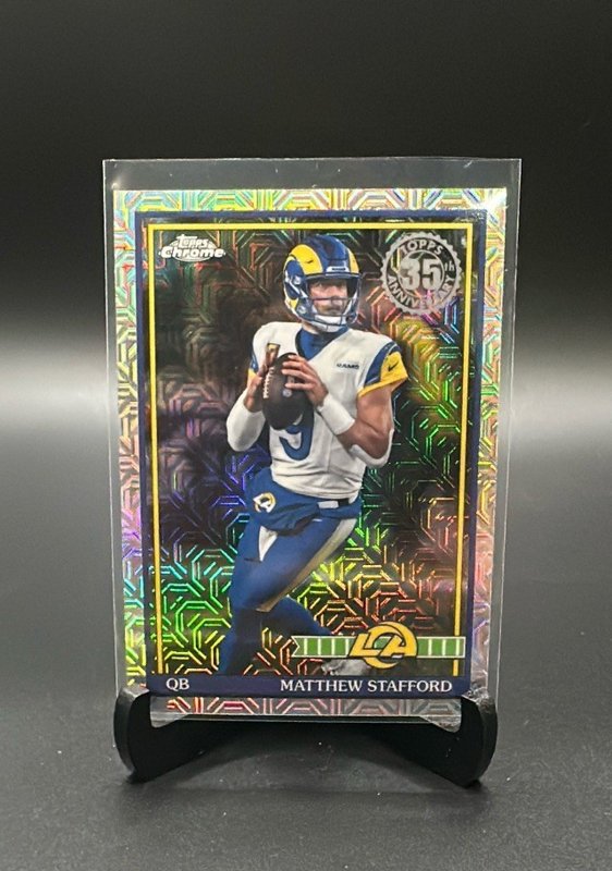 2026 Topps Flagship #91TC-22 Matthew Stafford 1991 Topps Football Chrome