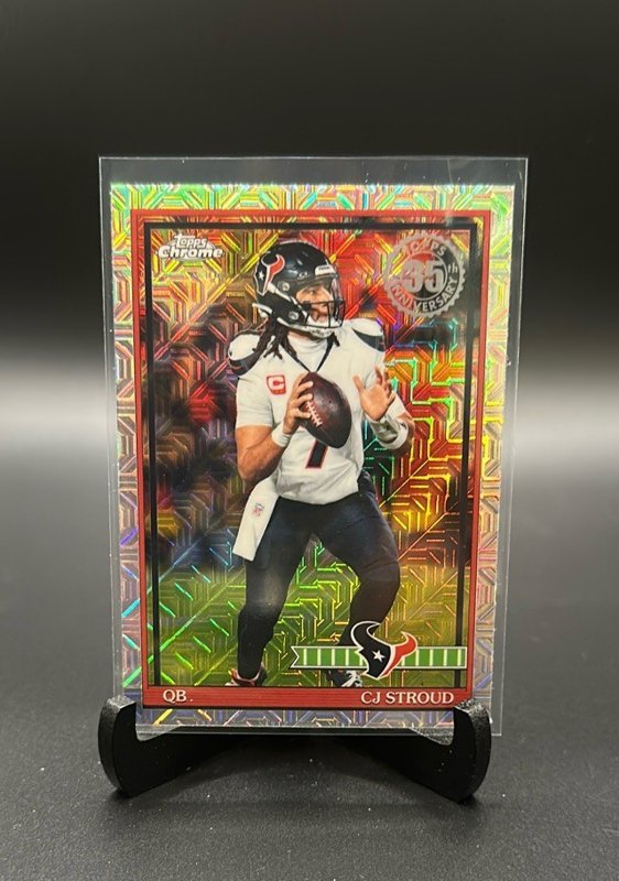 2026 Topps Flagship #91TC-45 CJ Stroud 1991 Topps Football Chrome
