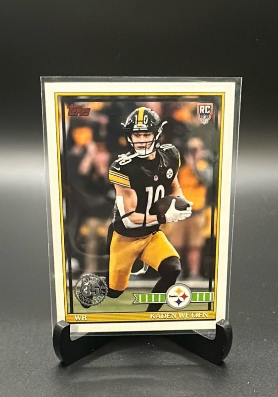 2026 Topps Flagship #91TR-37 Kaden Wetjen 1991 Topps Football Rookies