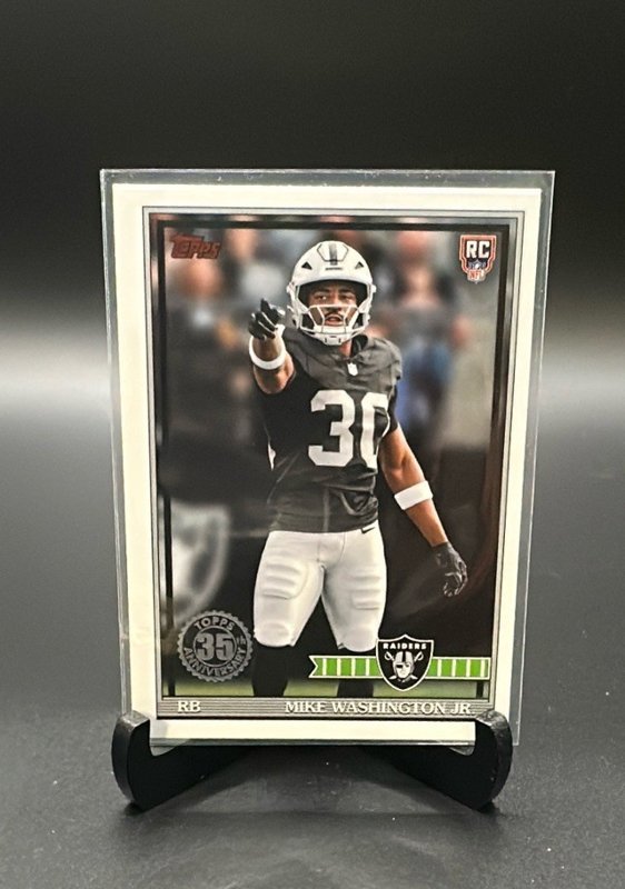 2026 Topps Flagship #91TR-11 Mike Washington Jr. 1991 Topps Football Rookies