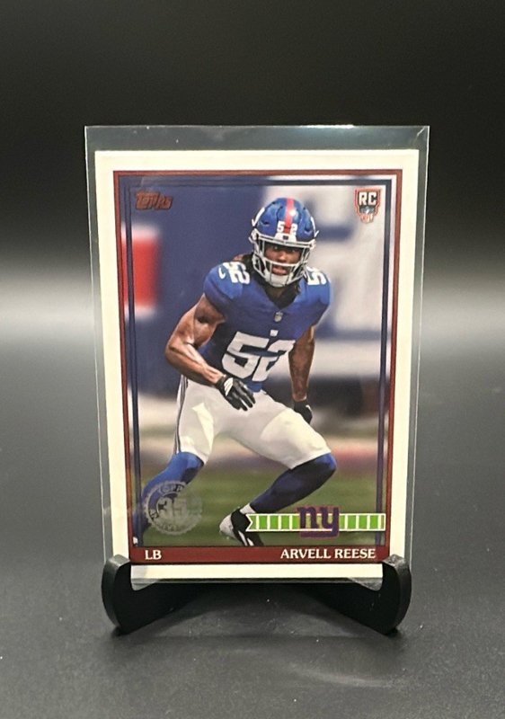 2026 Topps Flagship #91TR-46 Arvell Reese 1991 Topps Football Rookies