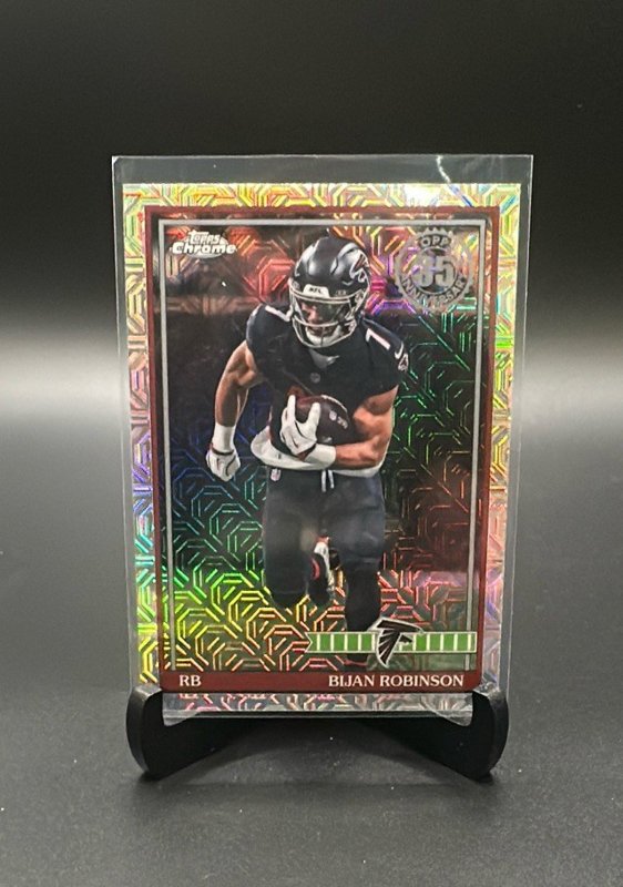 2026 Topps Flagship #91TC-6 Bijan Robinson 1991 Topps Football Chrome