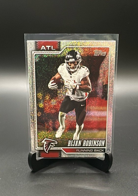 2026 Topps Flagship #12 Bijan Robinson Sandglitter