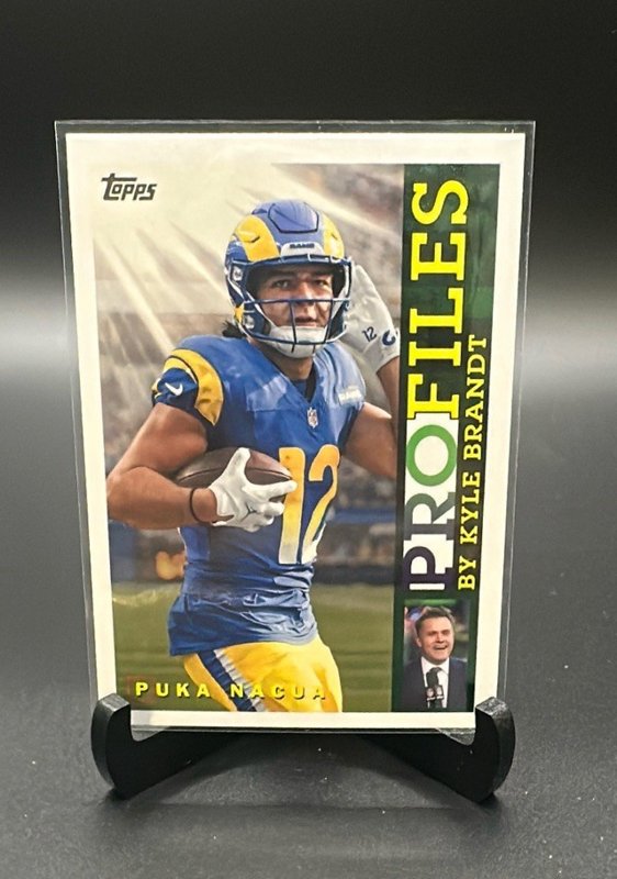 2026 Topps Flagship #TP-16 Puka Nacua Topps Profiles