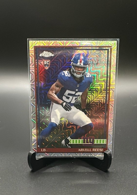 2026 Topps Flagship #91TRC-46 Arvell Reese 1991 Topps Football Rookies Chrome