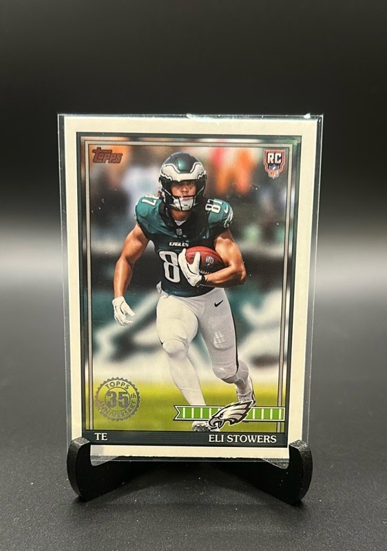 2026 Topps Flagship #91TR-39 Eli Stowers 1991 Topps Football Rookies