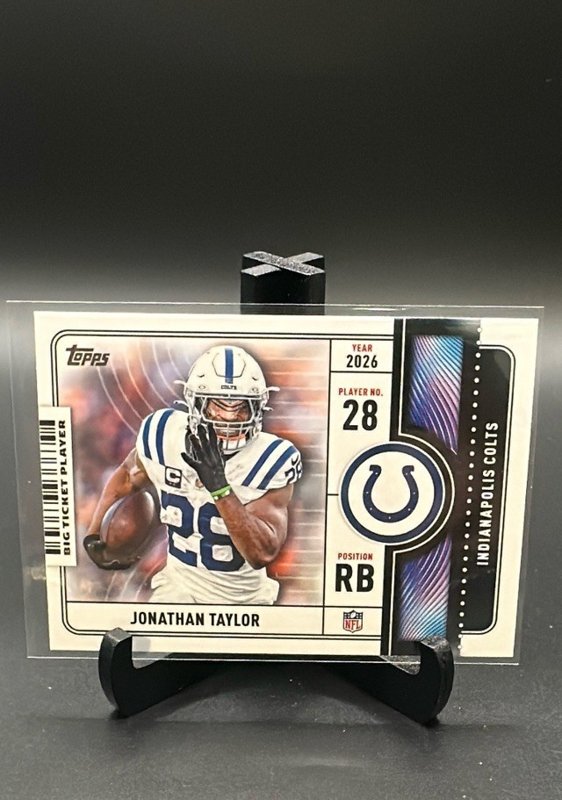2026 Topps Flagship #BTP-13 Jonathan Taylor Big Ticket Players