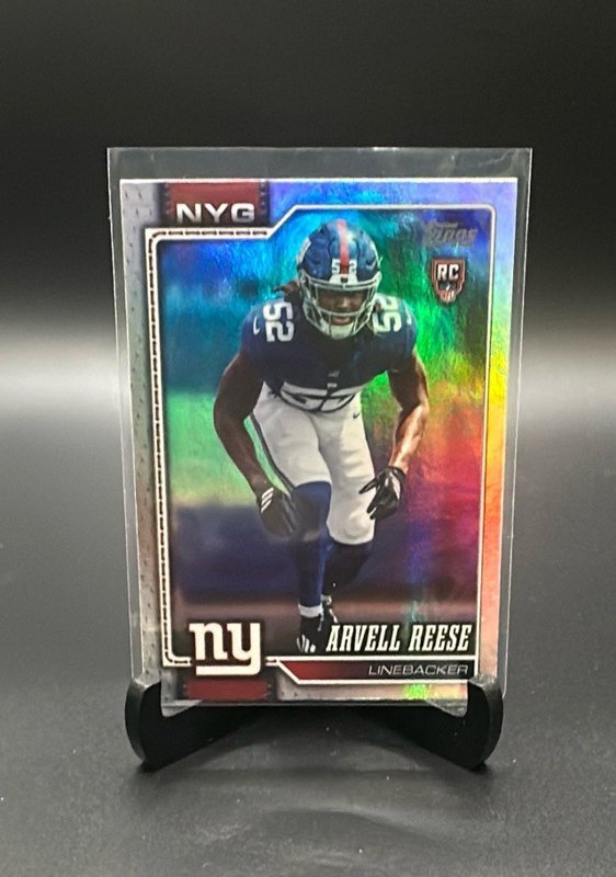 2026 Topps Flagship #346 Arvell Reese Rainbow Foil