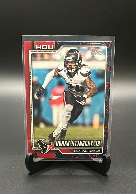 2026 Topps Flagship #81 Derek Stingley Jr. Team Color Border Variations