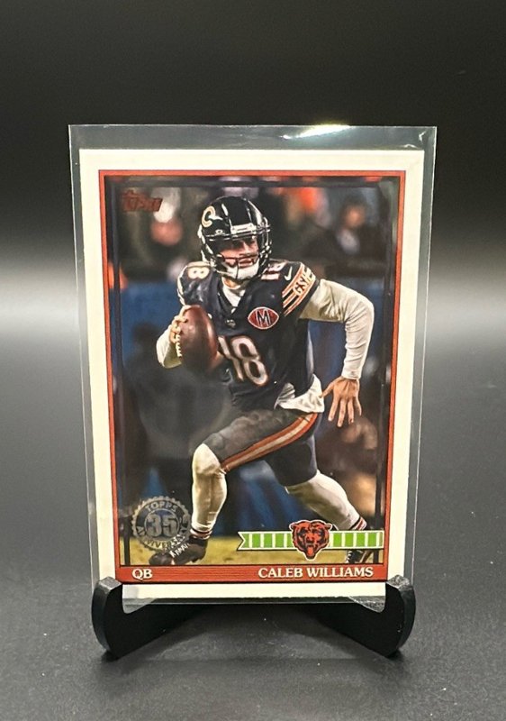 2026 Topps Flagship #91TF-18 Caleb Williams 1991 Topps Football