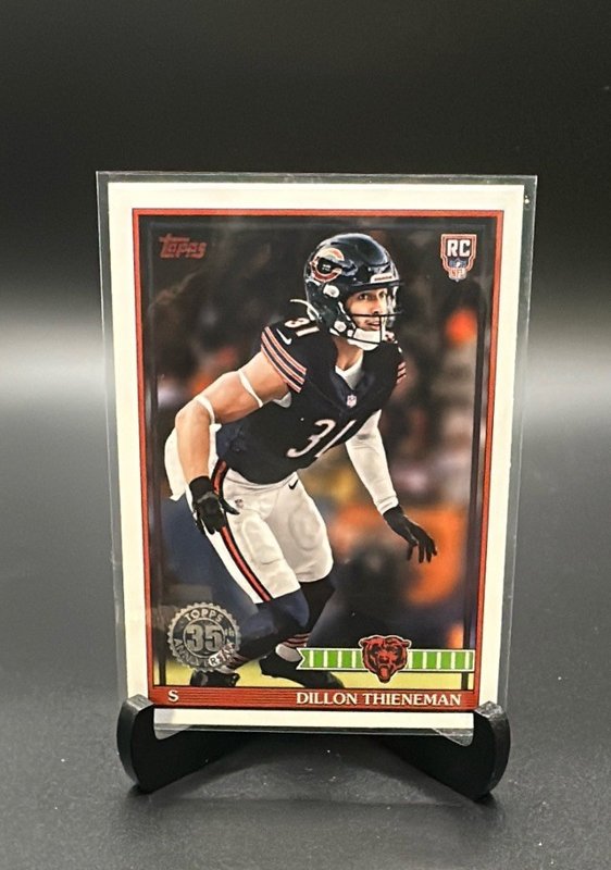 2026 Topps Flagship #91TR-50 Dillon Thieneman 1991 Topps Football Rookies