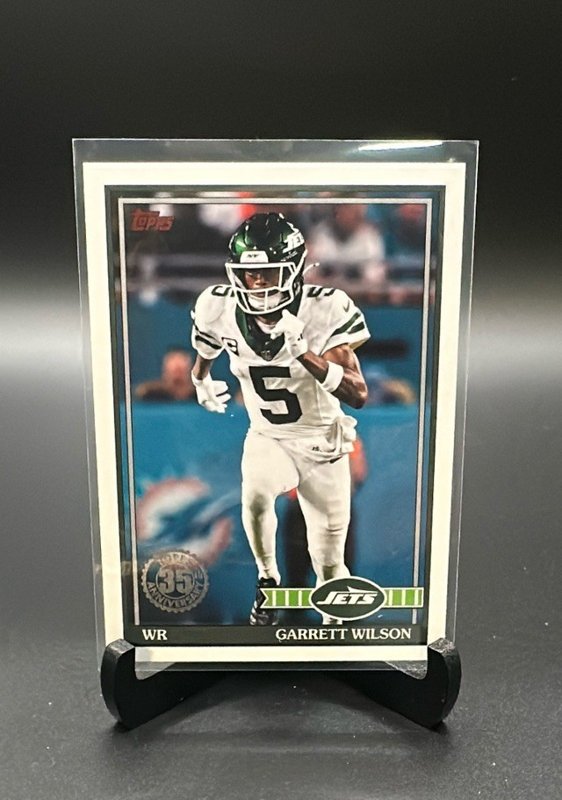 2026 Topps Flagship #91TF-24 Garrett Wilson 1991 Topps Football
