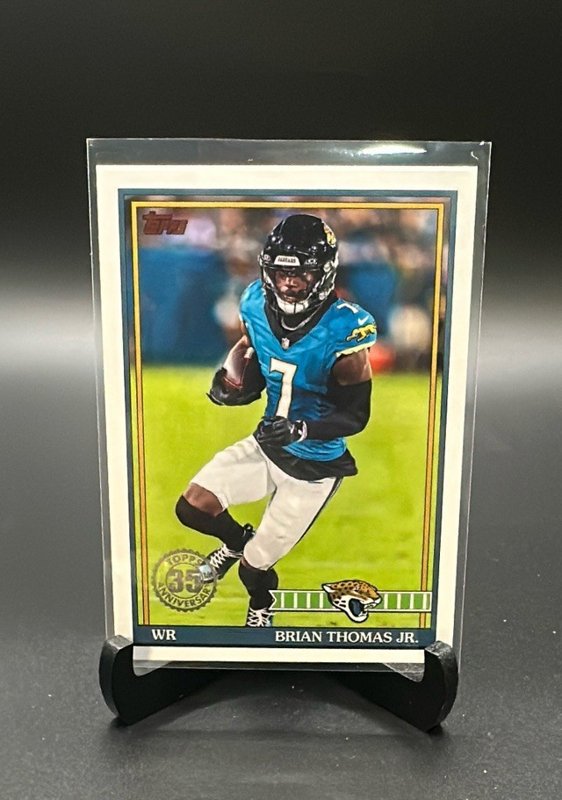 2026 Topps Flagship #91TF-9 Brian Thomas Jr. 1991 Topps Football