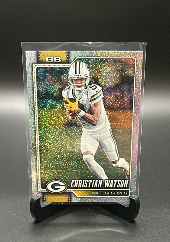 2026 Topps Flagship #75 Christian Watson Sandglitter