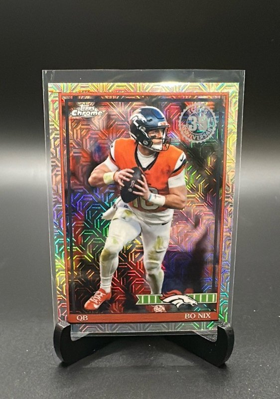 2026 Topps Flagship #91TC-31 Bo Nix 1991 Topps Football Chrome