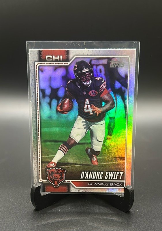 2026 Topps Flagship #37 D’Andre Swift Rainbow Foil