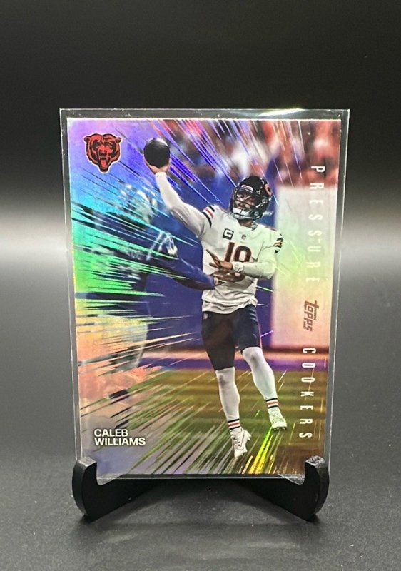 2026 Topps Flagship #PC-6 Caleb Williams Pressure Cookers