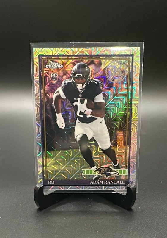 2026 Topps Flagship #91TRC-45 Adam Randall 1991 Topps Football Rookies Chrome