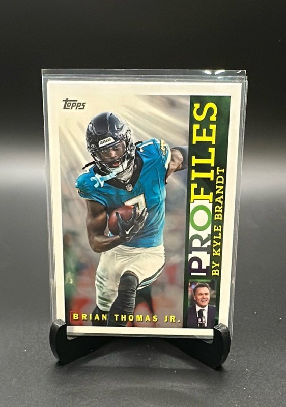 2026 Topps Flagship #TP-2 Brian Thomas Jr. Topps Profiles