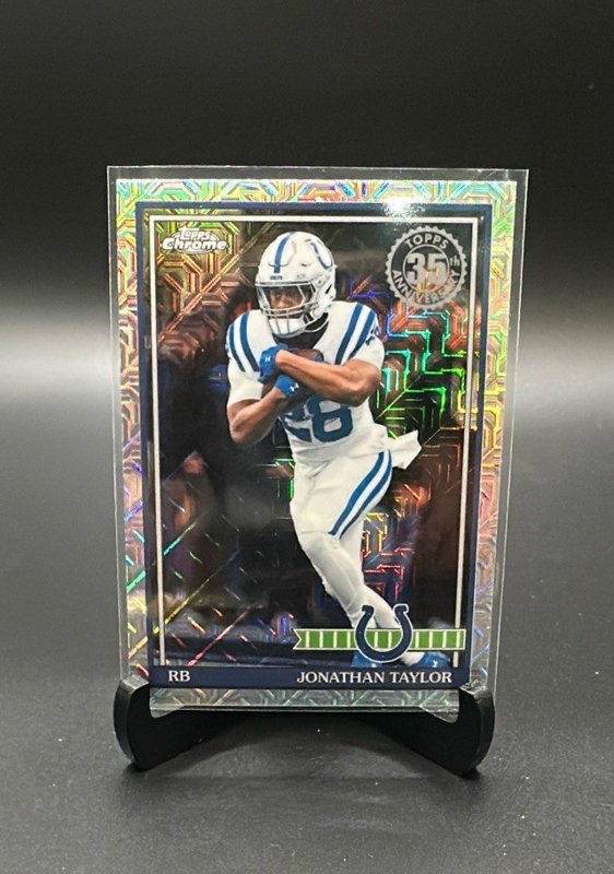 2026 Topps Flagship #91TC-49 Jonathan Taylor 1991 Topps Football Chrome