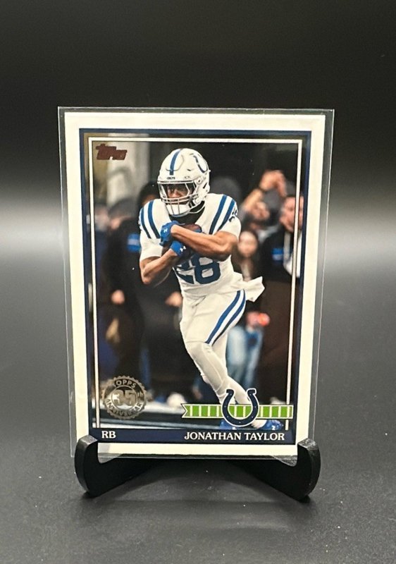 2026 Topps Flagship #91TC-49 Jonathan Taylor 1991 Topps Football Chrome