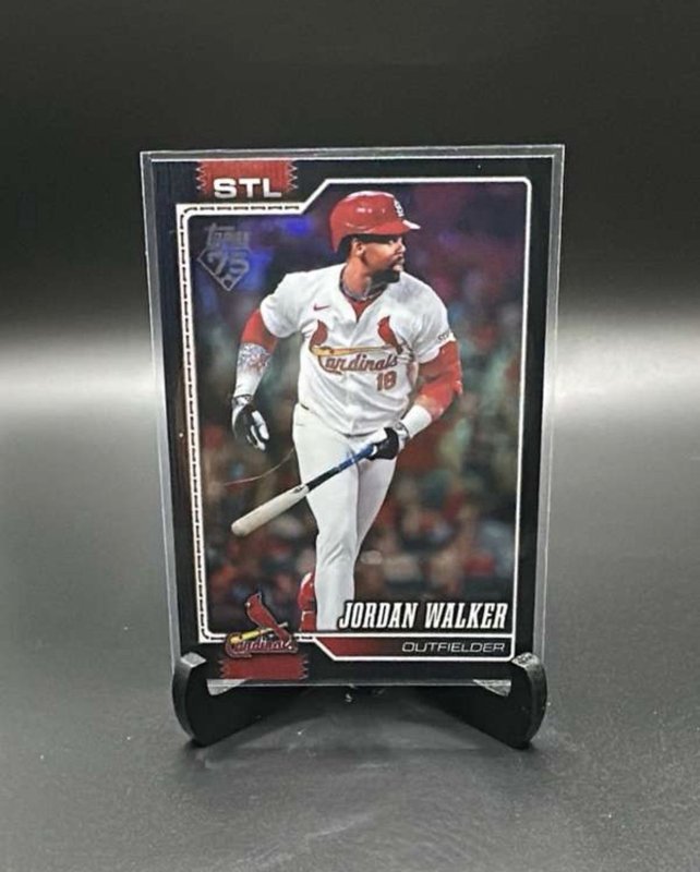 Jordan Walker #02/10 2026 Series 2 Home Run Derby Champion Black Foil SSP #565