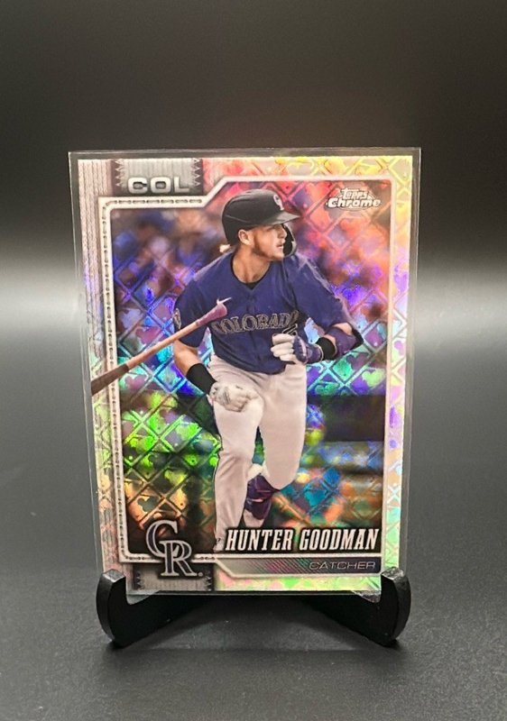 2026 Topps Chrome Logofractor Edition #207 Hunter Goodman