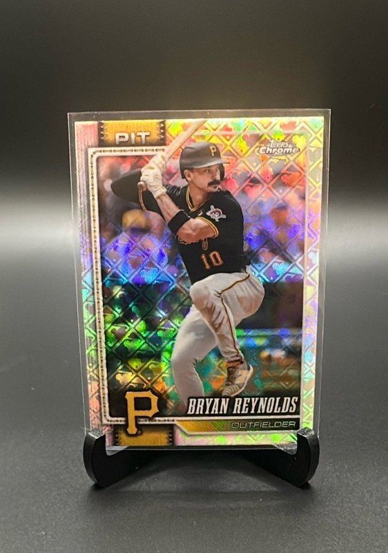 2026 Topps Chrome Logofractor Edition #163 Bryan Reynolds