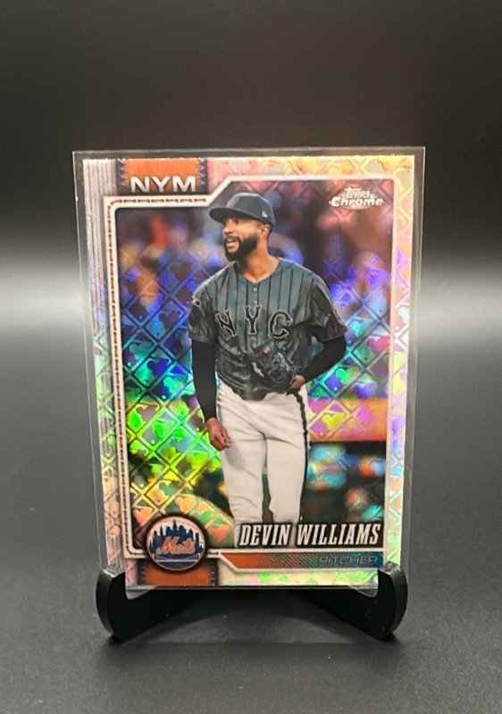 2026 Topps Chrome Logofractor Edition #194 Devin Williams