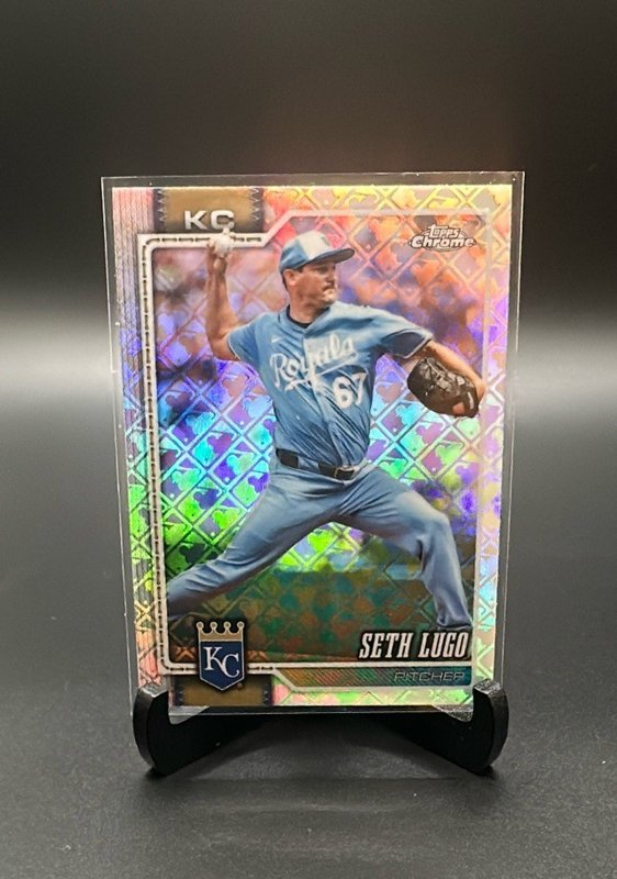 2026 Topps Chrome Logofractor Edition #231 Seth Lugo