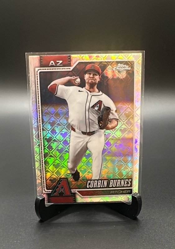 2026 Topps Chrome Logofractor Edition #237 Corbin Burnes