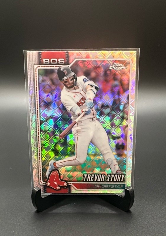 2026 Topps Chrome Logofractor Edition #65 Trevor Story