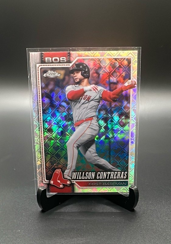 2026 Topps Chrome Logofractor Edition #280 Willson Contreras